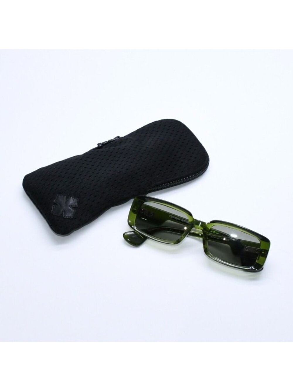 Chrome Hearts Sunglasses 51 CH Plus Pirapid Clear Green Eyewear